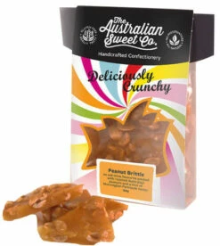 Gourmet Peanut Brittle - Card Wrap (150g)