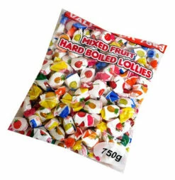 Hard Boiled Lollies Mixed Fruit (750g Bag) -AU Snack Sales Store Hard Boiled Lollies Mixed Fruit 750g bag 50919.1674196798