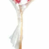 Heart Shaped Lollipop - Red And White (50g Single Lollipop)