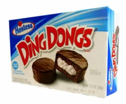 Hostess Ding Dongs- Chocolate (10 X 36g - Always Past Best Before)