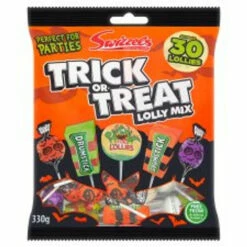 Swizzels Trick Or Treat Lolly Mix (330gx 10 Bags)