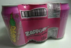 Zappo - Strawberry Soda Cans (6x350ml)