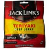 Jack Links Beef Jerky Teriyaki (10 X 25g In A Display Unit)