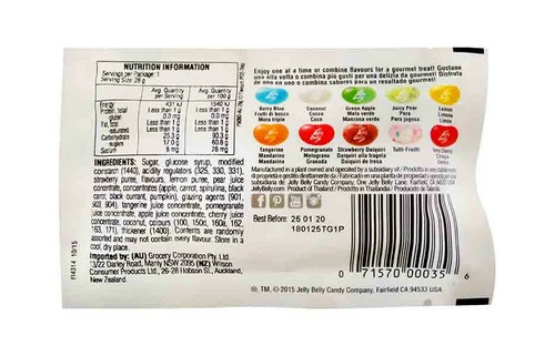 Jelly Belly - 10 Flavours (30 X 28g Bags) - Image 2
