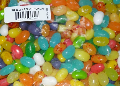 Jelly Belly - Gourmet Jelly Beans - Tropical Mix (1kg Bag) 1 Jelly Belly - Gourmet Jelly Beans - Tropical Mix (1kg Bag)