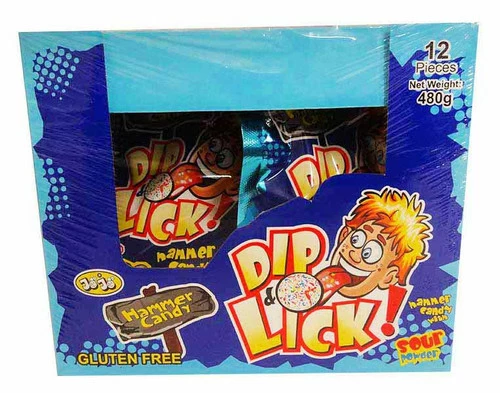JoJo Hammer Dip & Lick (12 X 40g Packs In A Display Box)