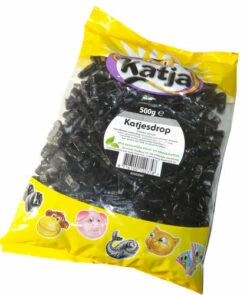 Katja Dutch Licorice - Katjes /Stevig Zoetedrop(sweet Cats) (500g Bag)