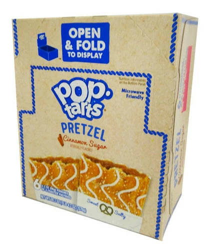 Kelloggs Pop Tarts - Pretzel Brown Sugar Cinnamon (6 Pouches Of 2 X 100g Toaster Pastries) 1 Kelloggs Pop Tarts - Pretzel Brown Sugar Cinnamon (6 Pouches Of 2 X 100g Toaster Pastries)