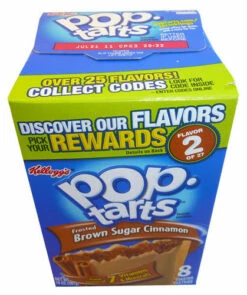 Kelloggs Pop Tarts - Frosted Brown Sugar Cinnamon (8 X 50g Toaster Pastries)