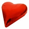 Large Belgian Heart - Red Foil ( 6 X 100g Hearts In A Box )