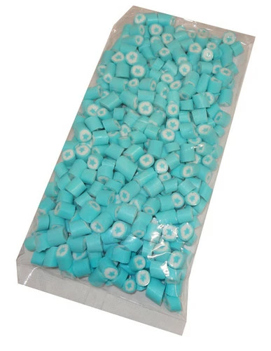 Rock Candy - Light Blue And White - Star Center (1kg Bag) 1 Rock Candy - Light Blue And White - Star Center (1kg Bag)