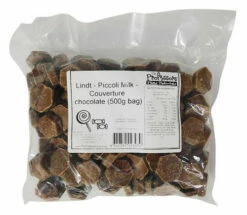 Lindt - Piccoli Milk - Couverture Chocolate (500g Bag)