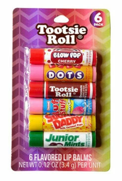 Lip Balm - Tootsie Roll (6 X 3.4g Sticks)
