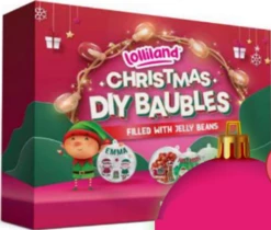 Christmas DIY Bauble Kit With Jelly Beans (4 Pack)