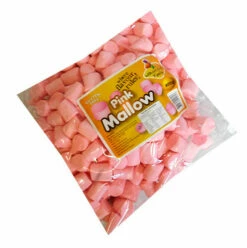 Lolliland Marshmallow Cylinders - Pink (800g Bag)