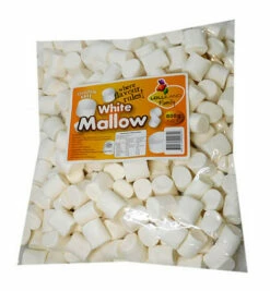 Lolliland Marshmallow Cylinders - White (800g Bag)