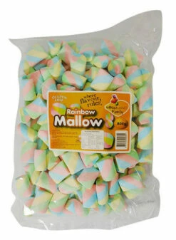Lolliland Marshmallow Twists - Rainbow (800g Bag)