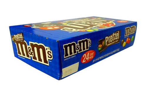 M&M Pretzel- Snack Size (24 X 32.3g Packs) 1 M&M Pretzel- Snack Size (24 X 32.3g Packs)