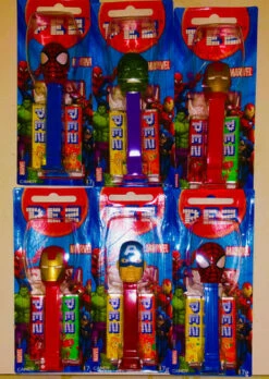 Pez Candy Dispensers - Marvel(6 X 17g)