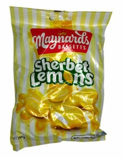 Maynards Bassetts Sherbet Lemons (192g Bags)