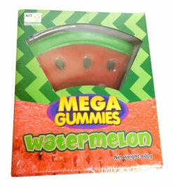Mega Gummies - Watermelon (600g) -AU Snack Sales Store Mega Gummies Watermelon 600g 66049.1689648838