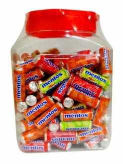 Mentos Mini Rolls - Fruit Mix (150 Roll Display Unit)