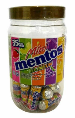 Mentos - Mini Rainbow Rolls (350g Jar) 3 Mentos - Mini Rainbow Rolls (350g Jar) -AU Snack Sales Store Mentos Mini Rainbow Rolls 350g jar 71916.1674196809