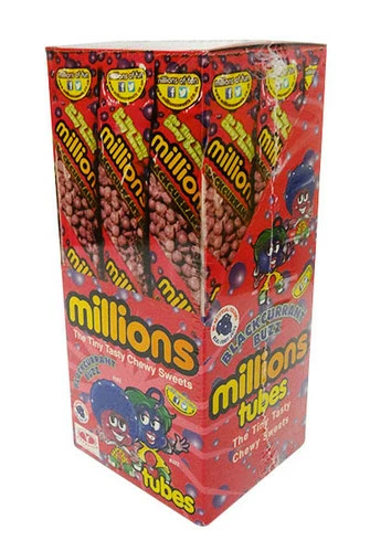 Millions TubesBlackcurrant (12 X 60g Packets In A Display Box) - Image 2