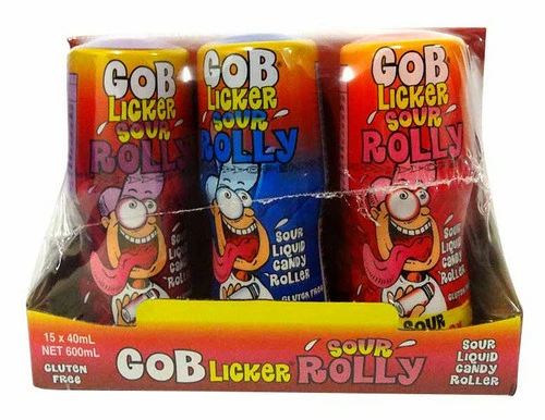 Mini Gob Licker Sour Rolly (15 X 40ml)