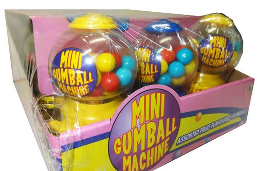 Mini Gumball Machine (12 X 40g Dispensers In A Display Unit) 1 Mini Gumball Machine (12 X 40g Dispensers In A Display Unit)