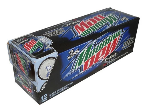 Mountain Dew Voltage (12 X 355ml Cans In A Display Unit) 1 Mountain Dew Voltage (12 X 355ml Cans In A Display Unit)