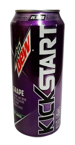 Mountain Dew Kick Start - Midnight Grape (12 X 473ml) - Image 2