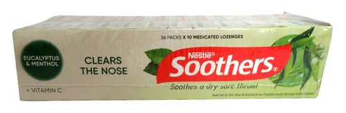 Nestle Soothers - Eucalyptus And Menthol Medicated Lozenges(36 X 40gm Pack) - Image 3