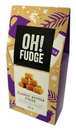 OH! Fudge - Classic Butter Fudge (150g Box)