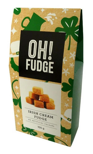 OH! Fudge -Irish Cream Fudge (150g Box) 1 OH! Fudge -Irish Cream Fudge (150g Box)