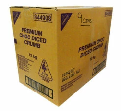 Oreo Choc Diced Crumbs (12kg Box) - B/B 27/07/24