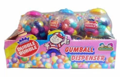 Dubble Bubble Gumball Dispenser (12 X 40g Dispensers In A Display Unit) -AU Snack Sales Store Original Dubble Bubble Gum Ball Dispenser Display 36679.1292456635