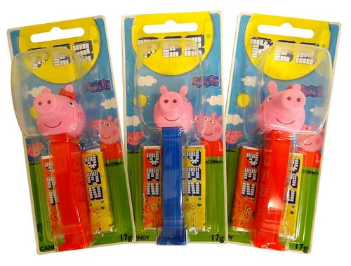 Pez Candy Dispensers -Peppa Pig (6 X 17g) 1 Pez Candy Dispensers -Peppa Pig (6 X 17g)