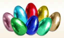 Pink Lady - Dark Chocolate AA Hollow Eggs - Assorted Colours(15g Egg X 150 Bulk Box)