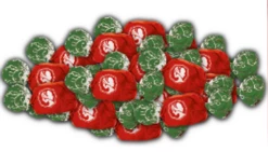 Pink Lady - Christmas Pudding Twist Wraps (bulk 4kg Tub)