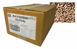 Pink Lady - Milk Chocolate Rasberry Bullets (1kg Bag)