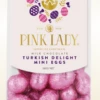 Pink Lady - Mini Turkish Delight Milk Chocolate Eggs (180g Bag)