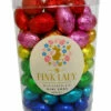 Pink Lady - Solid Foiled Mini Eggs (500g Cylinder)