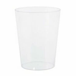 Clear Plastic Candy Buffet Cylinder - Medium (13cm Wide X 15cm High)