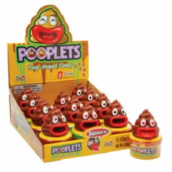 KidsMania Pooplets - Cola Popped-Shaped Candy (15g X 12pc Display Unit)