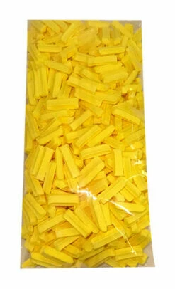 Premium Mini Fruit Sticks - Yellow With A Lemon Flavour (1kg Bag)