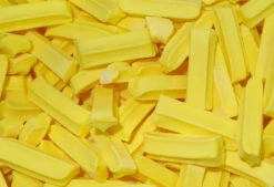 Premium Mini Fruit Sticks Bulk - Yellow With A Lemon Flavour (5kg Box)