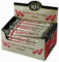 RJs Raspberry Milk Choc Logs (30 X 40g Logs)