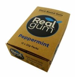 Real Gum - Peppermint (12 X 22g)