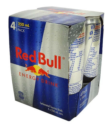 Red Bull Energy Drink - 4 Pack (250ml X 4 Cans) 2 Red Bull Energy Drink - 4 Pack (250ml X 4 Cans) - Image 2